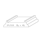 1-1/16" x 4-1/2" Quarter Sawn White Oak Custom Shoe Rail - SPL9118