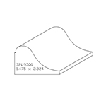 1.475" x 2.324" Hard Maple Custom Stool - SPL9306