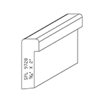 11/16" x 2" Custom Hard Maple Accessory Moulding - SPL9728