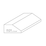 1.062" x 2-1/4" Custom F/J Primed Poplar Accessory Moulding - SPL9733