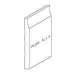 3/4" x 8" Poplar Custom Baseboard - SPL2016
