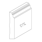 3/4" x 4" Poplar Custom Baseboard - SPL2043