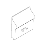 0.813" x 3-1/4" Poplar Custom Baseboard - SPL2143
