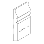 11/16" x 5-5/16" White Oak Custom Baseboard - SPL233