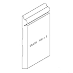 0.480" x 5" White Oak Custom Baseboard - SPL299