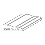 11/16" x 2-1/4" F/J Primed Poplar Custom Casing - SPL127