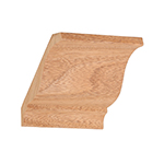 African Mahogany Crown Moulding B302