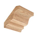 Hickory Crown Moulding B303