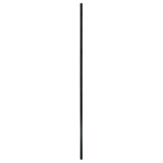 L.J.Smith 1/2" Hollow Iron Square Baluster LIH-HOLPLA44, Oil Rubbed Bronze