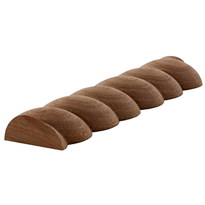 Walnut 1-1/2&quot; Rope Moulding