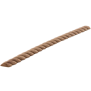 Walnut 3/8&quot; Rope Moulding
