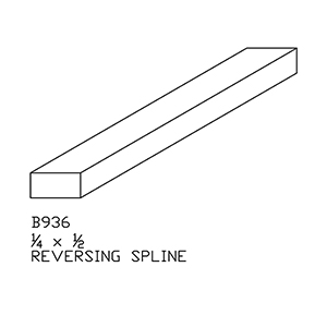Reversing Spline B936