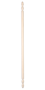 Maple Hardwood Fluted Shaft Corner Guard
