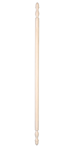 Poplar Hardwood Fluted Shaft Corner Guard