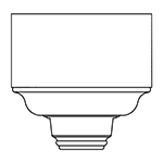 Ash Middle B309 Crown Block