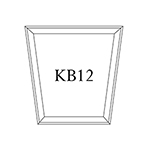 3-1/4" x 3-1/4" Quarter Sawn Red Oak Raised Panel Keystone