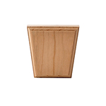 3-3/4" x 3-3/4" Cherry Plain Keystone