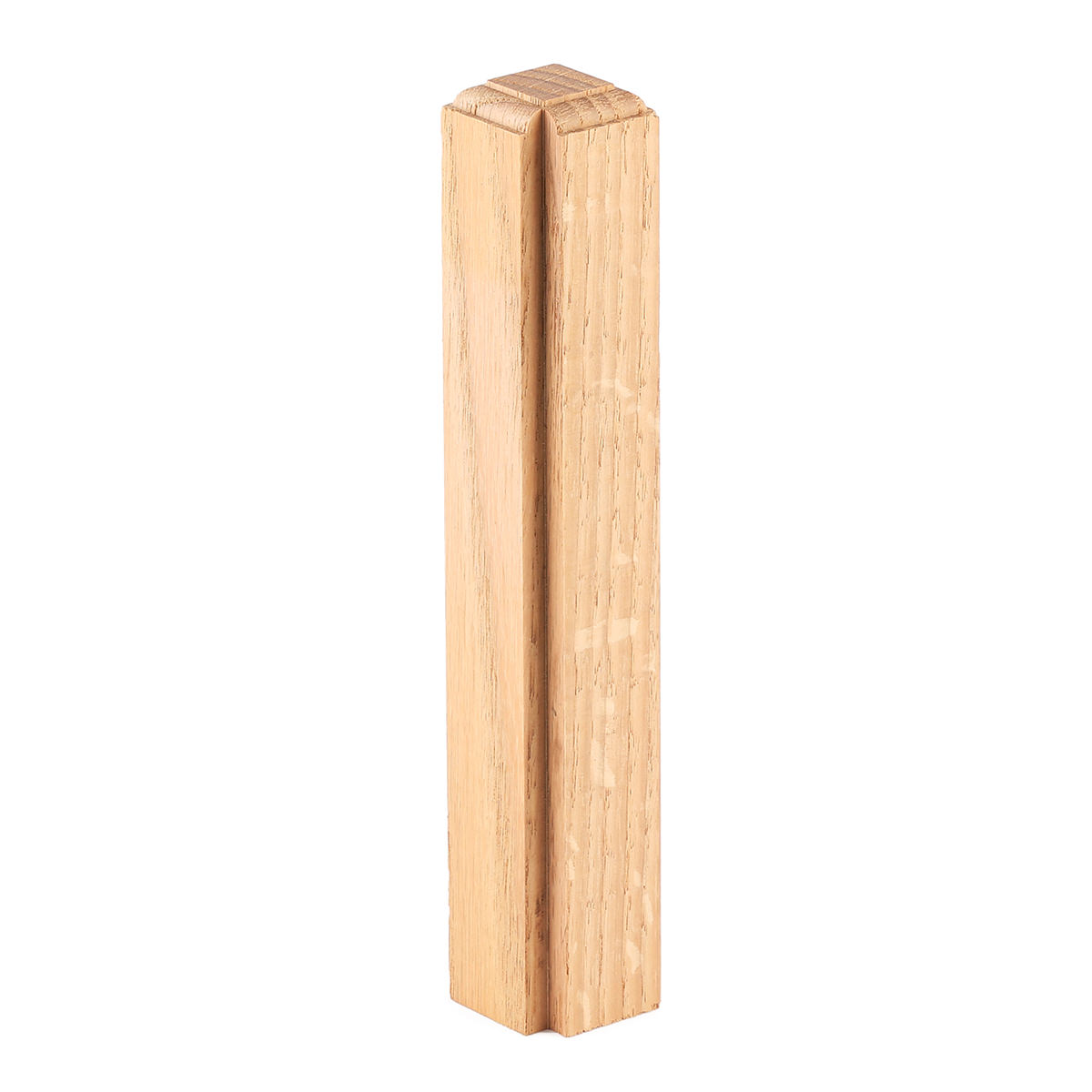 Base Corner Block Red Oak Outside Base Corner Block - OB80