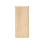 Poplar 3" Plain Base Block