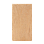 Red Oak 4-1/4" Plain Base Block