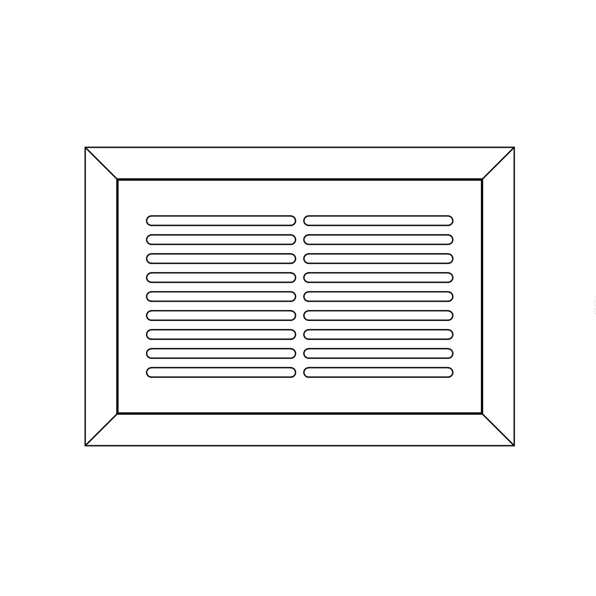 Brazilian Cherry 6 X 10 Register Grill W Frame Wrf610