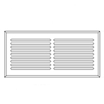 White Oak 6" x 14" Hardwood Register Grill