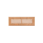 Cherry 2-1/4" x 10" Hardwood Register Grill