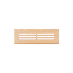 Red Oak 2-1/4" x 10" Hardwood Register Grill