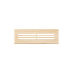 Poplar 2-1/4" x 10" Hardwood Register Grill