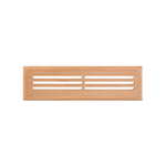 Cherry 2-1/4" x 12" Hardwood Register Grill