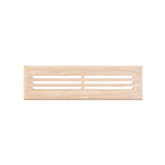 Maple 2-1/4" x 12" Hardwood Register Grill