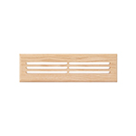 Red Oak 2-1/4" x 12" Hardwood Register Grill