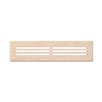 Maple 2-1/4" x 14" Hardwood Register Grill