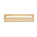 Poplar 2-1/4" x 14" Hardwood Register Grill