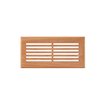 Cherry 4" x 10" Hardwood Register Grill