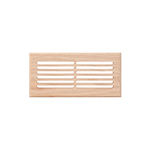 Red Oak 4" x 10" Hardwood Register Grill