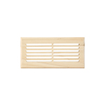 Poplar 4" x 10" Hardwood Register Grill