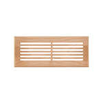 Cherry 4" x 12" Hardwood Register Grill