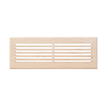 Maple 4" x 14" Hardwood Register Grill