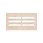 Maple 6" x 12" Hardwood Register Grill