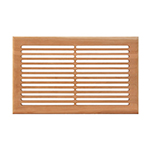 Cherry 8" x 14" Hardwood Register Grill