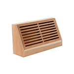 Cherry 10" 3-Dimensional Hardwood Register Wall Vent