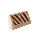 Hickory 10" 3-Dimensional Hardwood Register Wall Vent