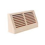 Maple 10" 3-Dimensional Hardwood Register Wall Vent