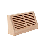 Red Oak 10" 3-Dimensional Hardwood Register Wall Vent