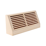 Maple 12" 3-Dimensional Hardwood Register Wall Vent