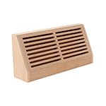 Red Oak 12" 3-Dimensional Hardwood Register Wall Vent