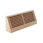 Ash 14" 3-Dimensional Hardwood Register Wall Vent