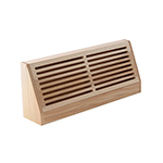 Hickory 14" 3-Dimensional Hardwood Register Wall Vent