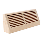 Maple 14" 3-Dimensional Hardwood Register Wall Vent